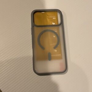 Gray Phone Case with MagSafe Compatibility